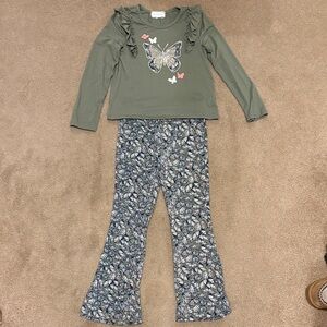 Girls butterfly outfit